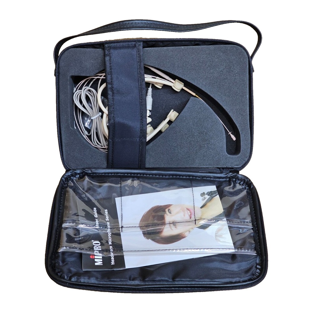 MIPRO MU23P‎ 3mm Pro Omni-Directional Dual-Sided Headphone Mic Microphone NEW
